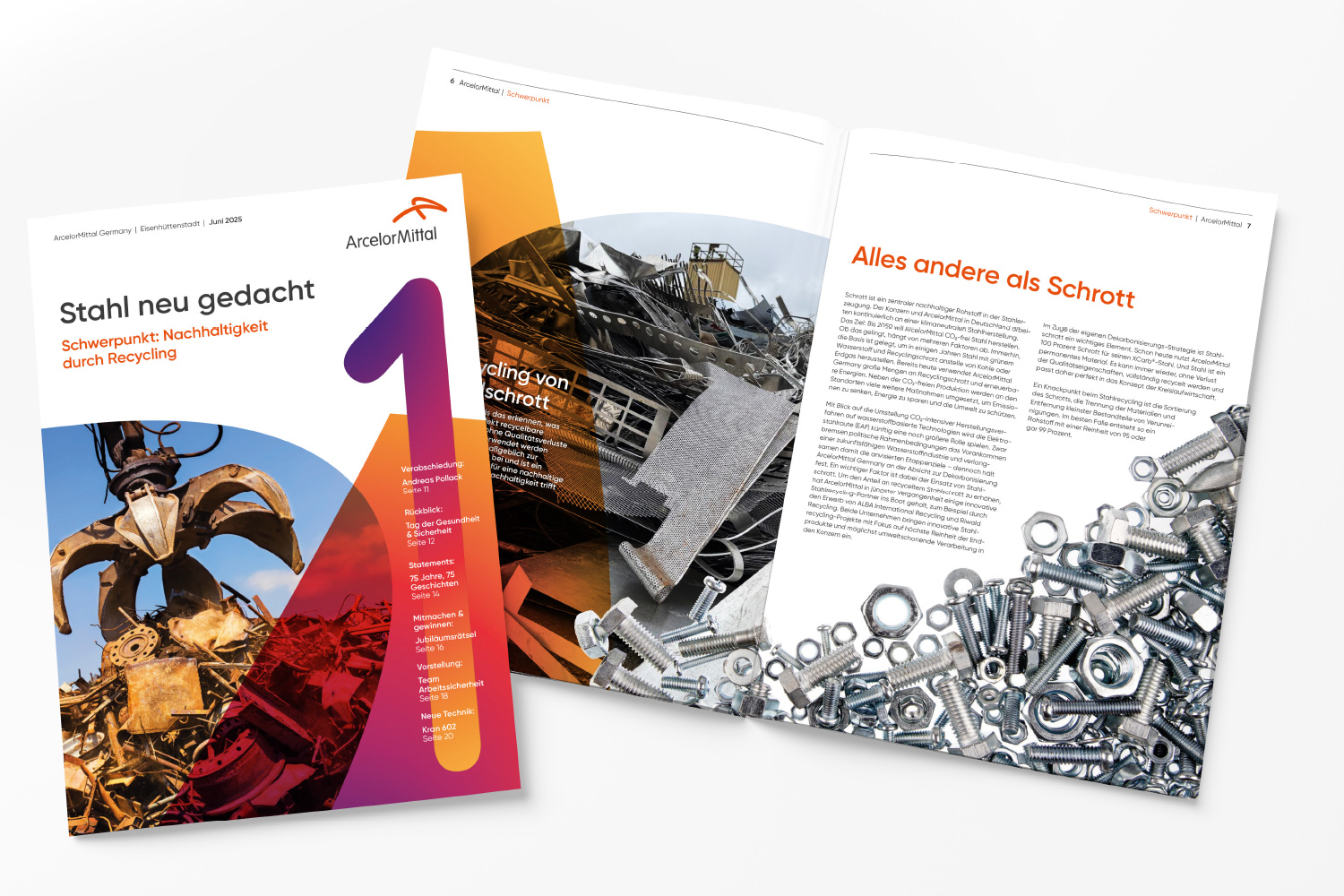 ArcelorMittal Bremen, Mitarbeitermagazin